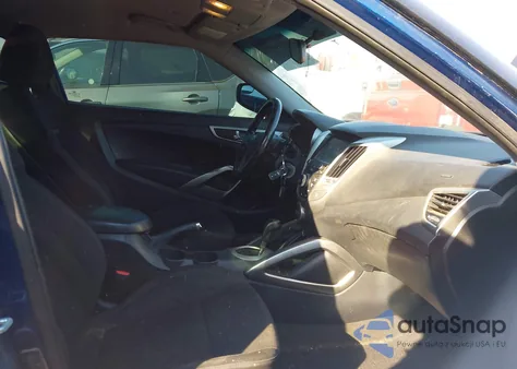 2017 Hyundai Veloster z USA, uszkodzony, nr VIN KMHTC6AD4HU321676